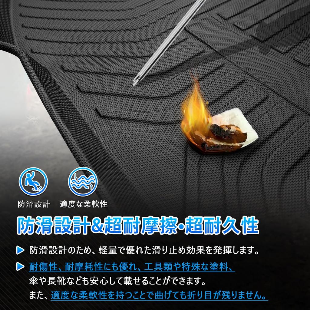 CARVANTA Черный грузовой коврик для Subaru Forester серии SK Изготовлен из 3D-формованного коврика для багажника с высокой водонепроницаемостью и защитой от пятен Легкий на заказ Интерьер и защитный