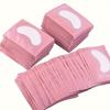 100 Pairs Pink Hydrogel Eye Patch Eyelash Extension Natural Lint Free Under Eye Gel Pads Lash Extension Supplies  Beauty Tools