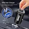 AHP2  Car Charger USB Type-C Fast Charging Power Adapter For Jeep Grand Cherokee Wrangler JK Gladiator Compass Renegade Patriot Libert