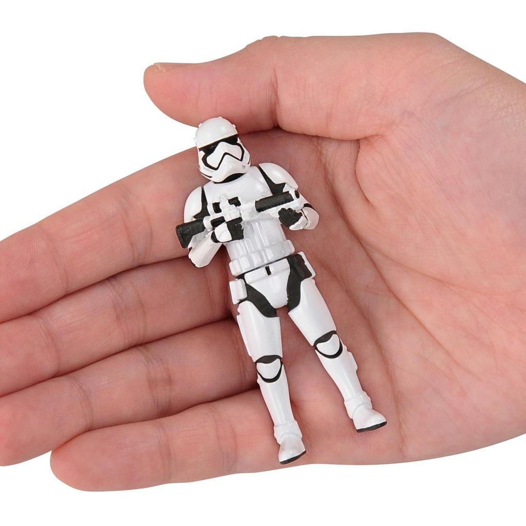 MetaColle Star Wars First Order Stormtrooper Last Height 78mm Painted Movable Figure #17 (The Jedi) Approx. Die-cast