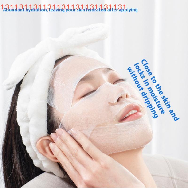 50/100 шт. Ультратонкие Растягивающиеся Хлопковые Подушечки для Влажных Компрессов Открытого Типа Увлажняющие для Лица Снятие Макияжа Мягкий Уход за Кожей