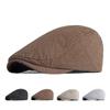 Кепки газетчика для мужчин, тонкая дышащая кепка, мужские однотонные береты, женские винтажные британские плоские кепки, шляпы художников в стиле Гэтсби