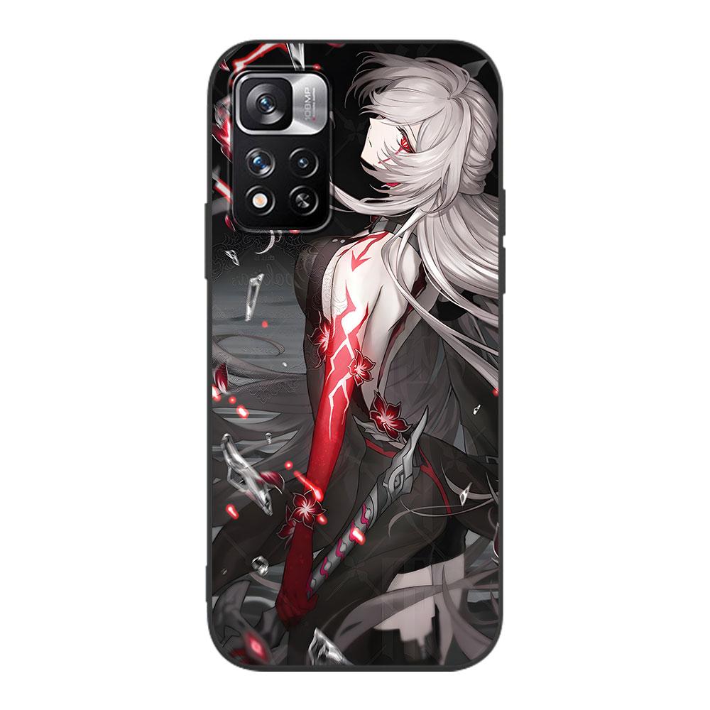 Raiden Bosenmori Mei Чехол для Xiaomi Redmi 10A 10C 9C 12C 9A 9i 10 12 9 Prime 9T K40 Pro Черный Мягкий ТПУ Сумка-чехол для мобильного телефона