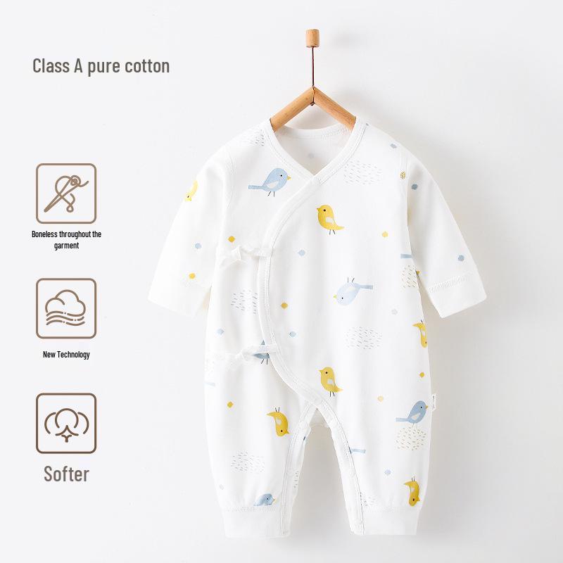 Детский боди из чистого хлопка - Монашеский комбинезон для новорожденных на все сезоны (0-3 месяца)