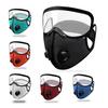 Cycling Face Mask With Filter Goggles Dust Mask Sport Washable Reusable Facemask For Men Bandana Actived Carbon Filters