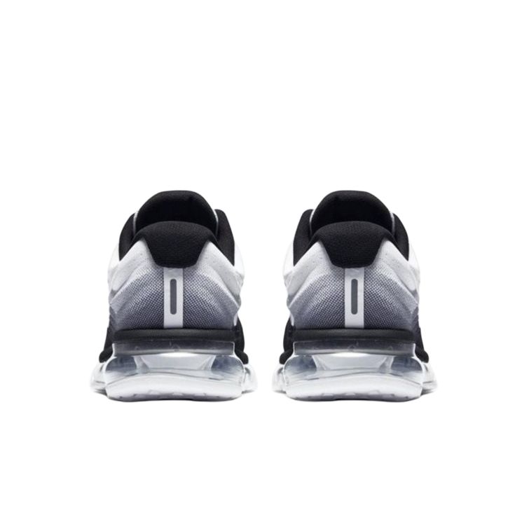 Nike Air Max 2017 Удобные Мягкая Ткань Низкий Верх Кроссовки для Бега Унисекс Кроссовки Черный 849560-010