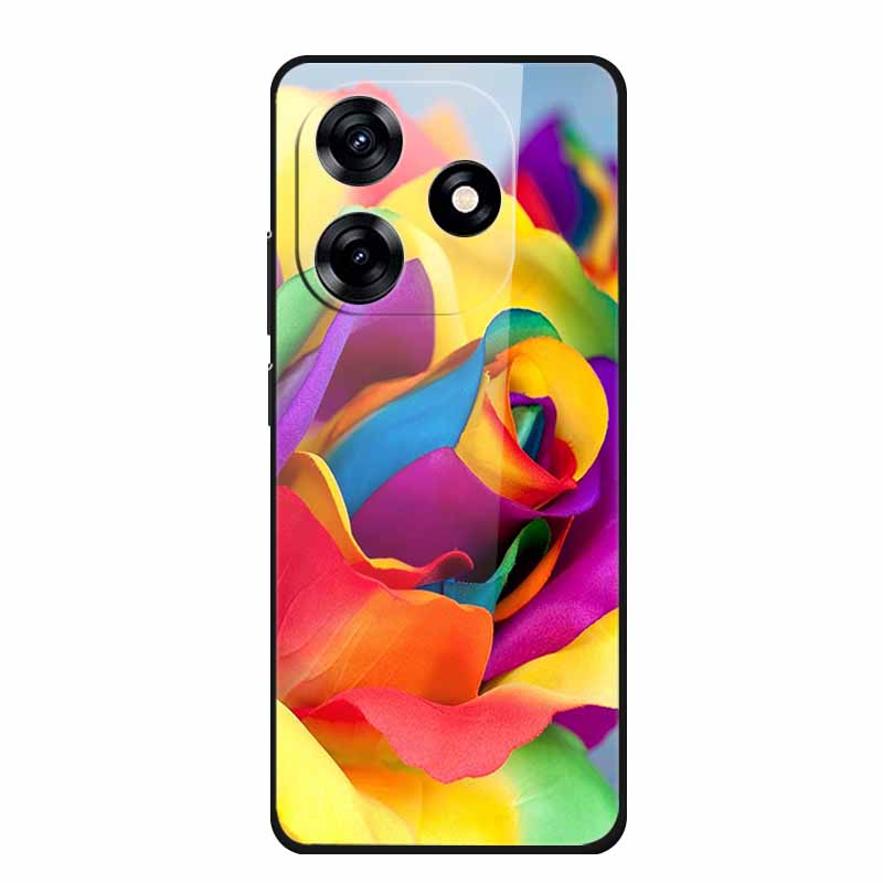 Glass Case For Honor X5c Plus Case Soft Bumper Hard Tempered Glass Back Cover For Honor X5c Plus Play 10A Phone Case X 5 C Plus