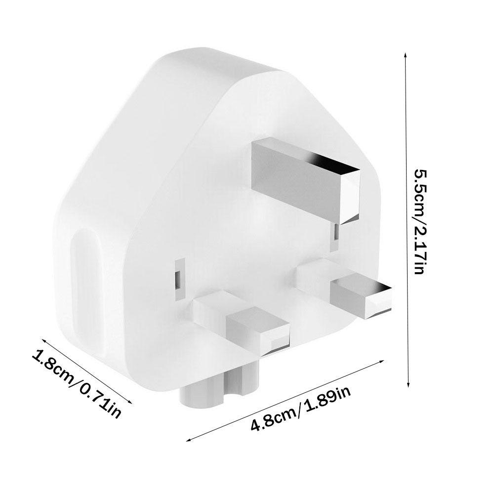 Блок питания для MacBook, зарядное устройство для ноутбука, адаптер для ноутбука, зарядное устройство, вилка, вилка для Великобритании