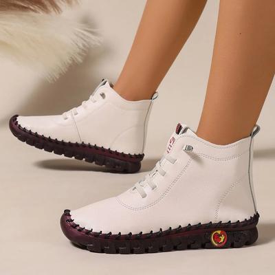 Женские ботильоны Мамины хлопковые туфли для женщин Новые водонепроницаемые Сохраняющие тепло Короткие зимние ботинки Уличные Удобные женские кроссовки