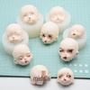 Брошь Лицо Куклы из Глины Фигурка Силиконовая Форма для BJD ob11 Голова с 8 Углами Q Версия