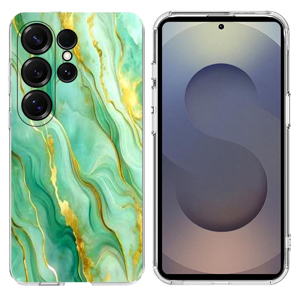 For Samsung Galaxy S24 Ultra Case Marble Pattern Printing Soft TPU Phone Cover