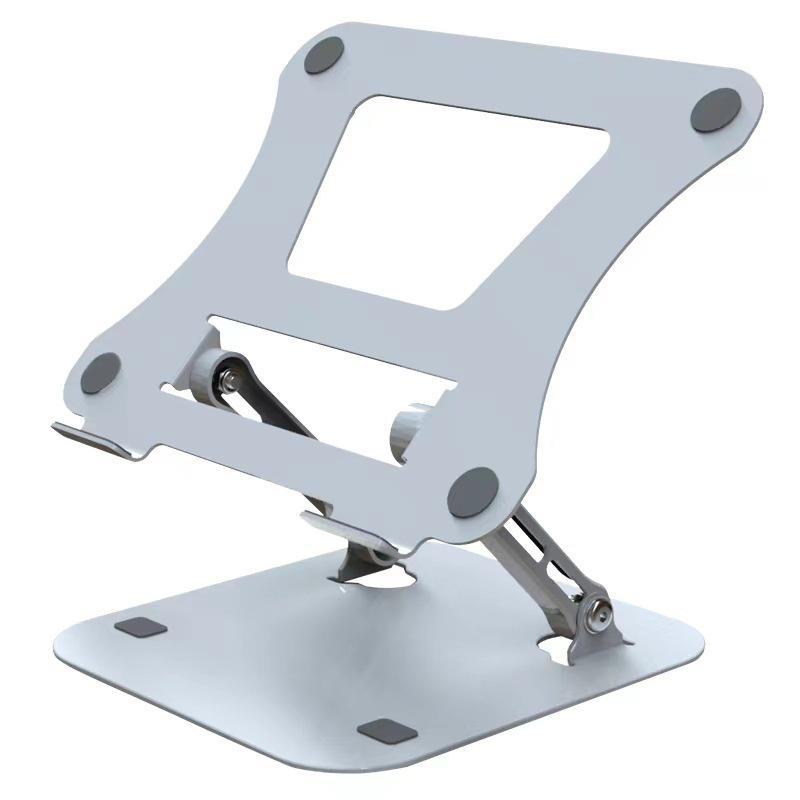 Вращающаяся подставка для ноутбука из алюминиевого сплава с регулируемой высотой и теплоотводом
