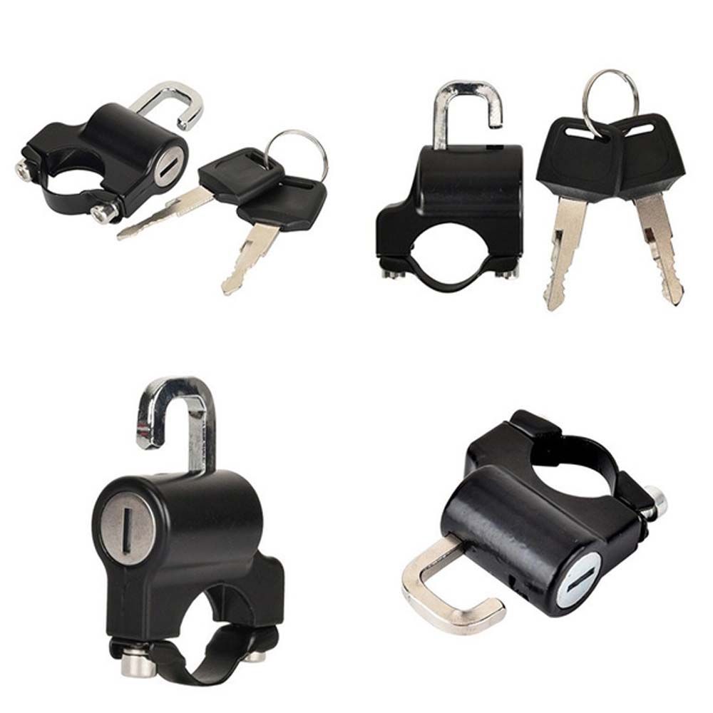 22-26mm Anti-theft Motorbike Helmet Hook Handlebar Lock Motorcycle Helmet Lock