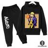 Cartoon Children's Naruto Hoodie Cute Boy Suit Children's Sportswear Spring and Autumn Fashion Sweatshirt Baby Suit