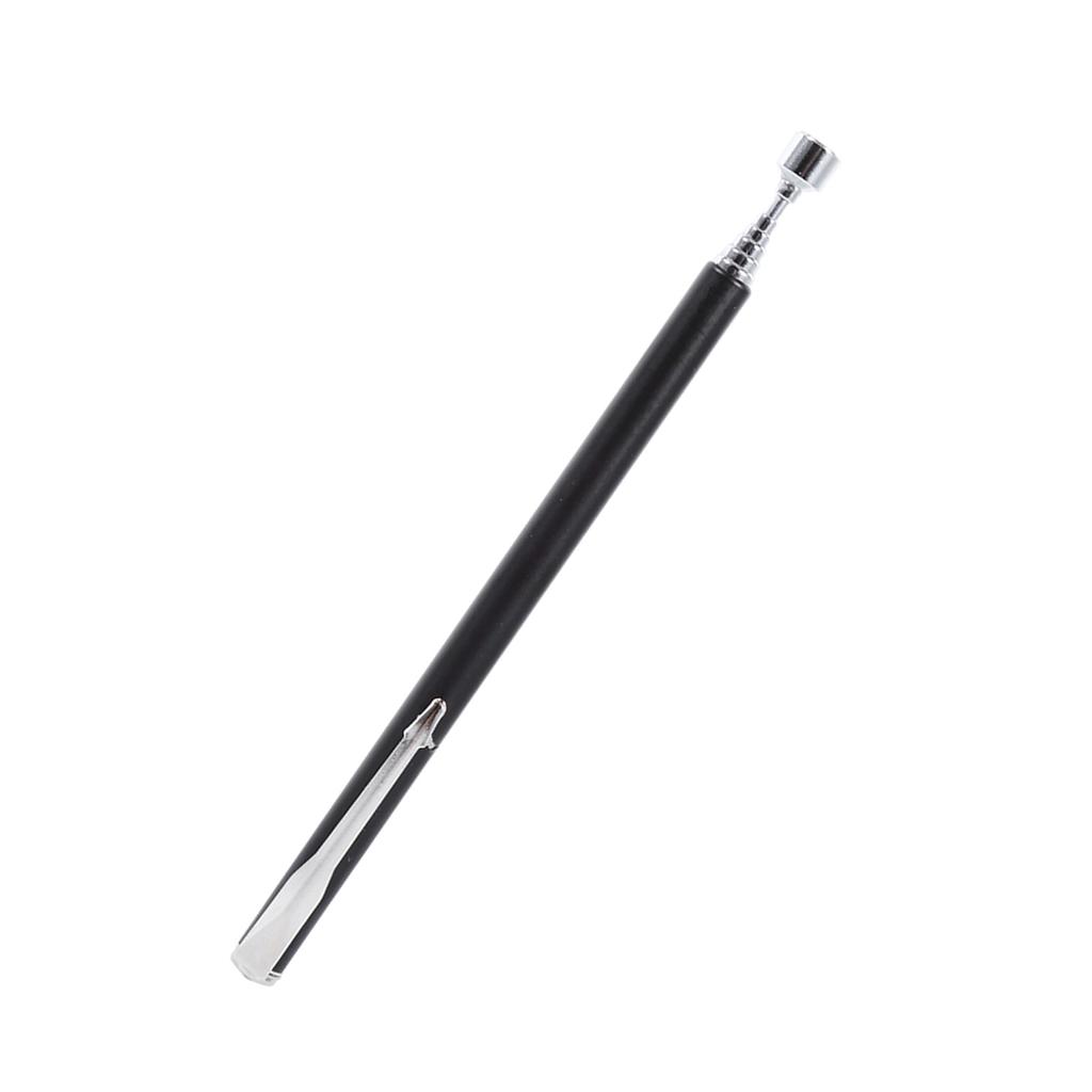 Портативный телескопический легкий магнитный захватный стержень, удлиняющий магнитный ручной инструмент, серебристый