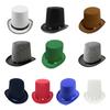 Panama Hat Fedora Western Short-Brim Hat Cap for Women Men Photo Props Western Fedora for Men Women Unisex Wear
