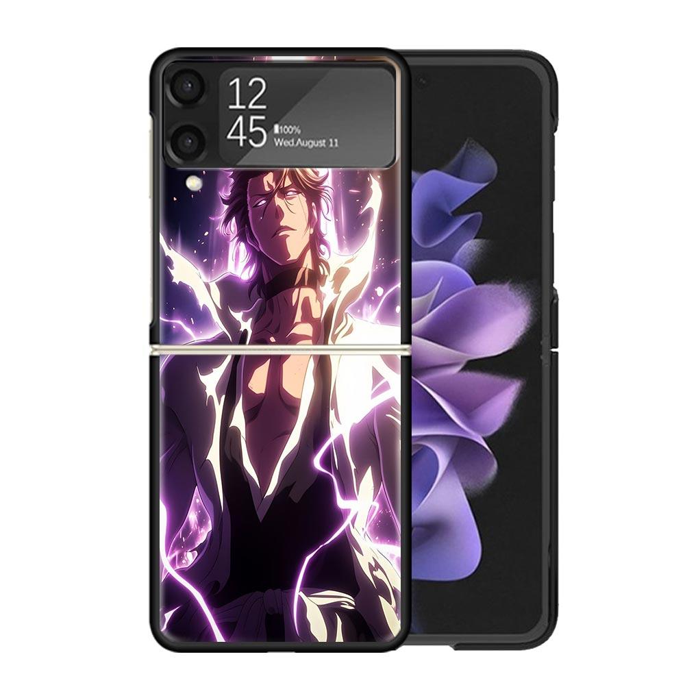 Айзен Соуске Блич Чехлы Для Samsung Galaxy Z Flip 4 5 6 7 3 Z Flip7 Flip6 Flip4 Flip5 Flip3 5G Жесткие Ударопрочные Fundas Чехол G