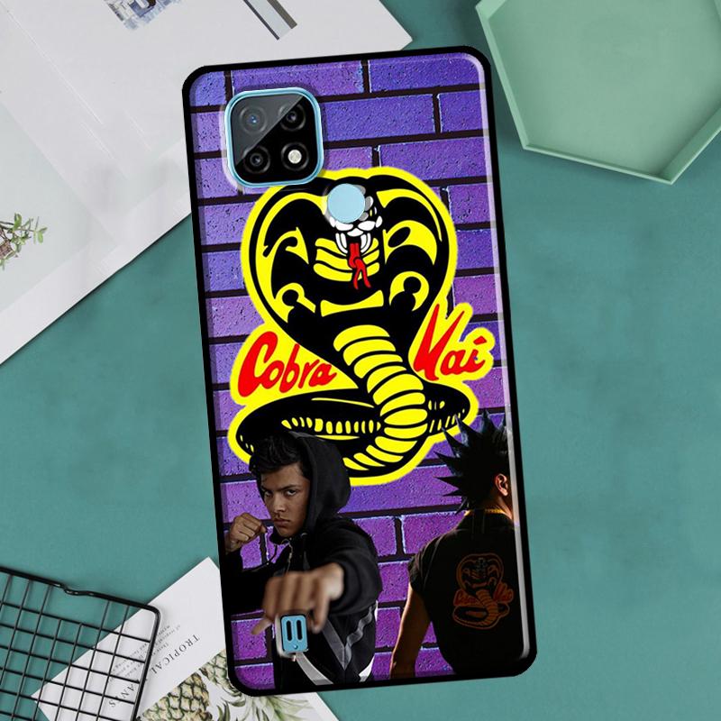 Cobra Kai Snake For OnePlus 10 9 Pro 8T 9R 10R Nord2 Case For Realme 8 Pro 9 GT Neo 3 2 Master 8i 9i Cover
