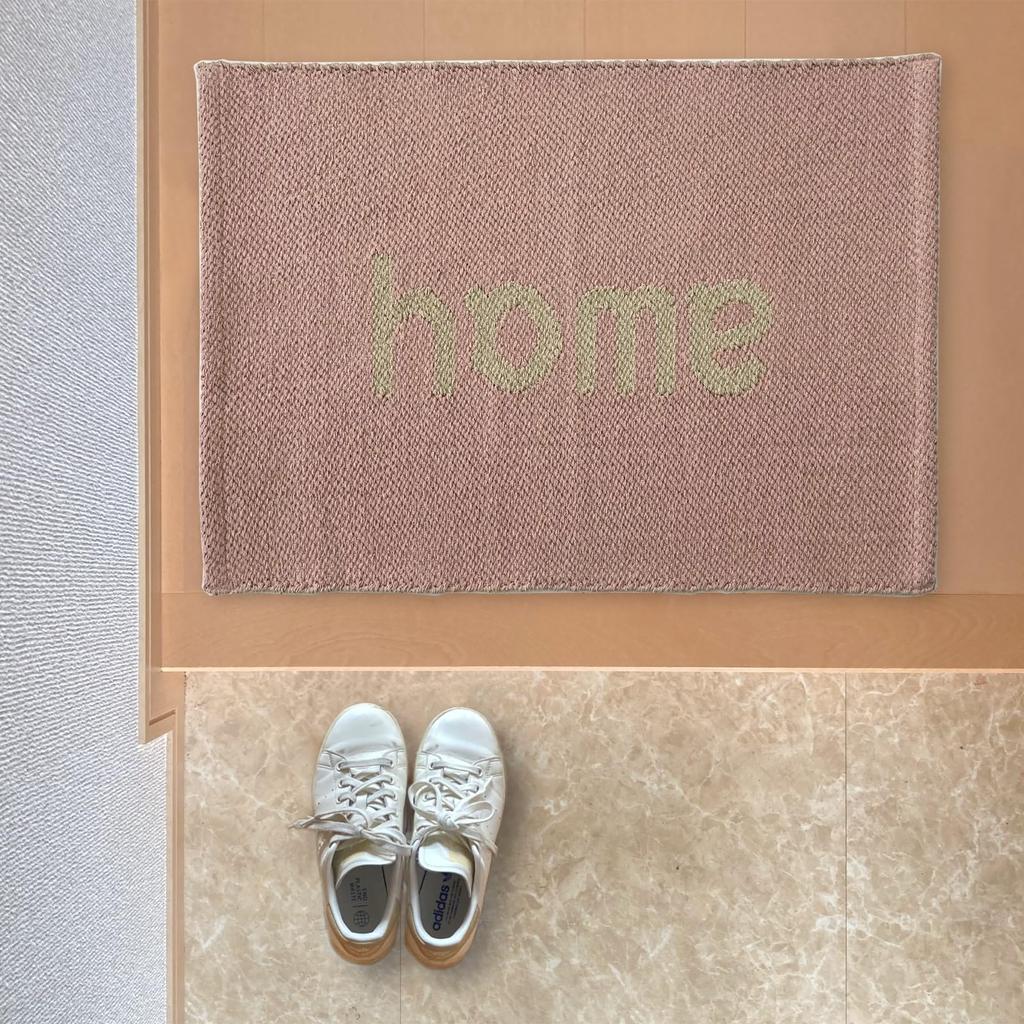 Floyd Входной коврик для дома, моющийся, 70 x 50 см, ковер для дома и в гостях, розовый, приблизительно. и FL34-00104