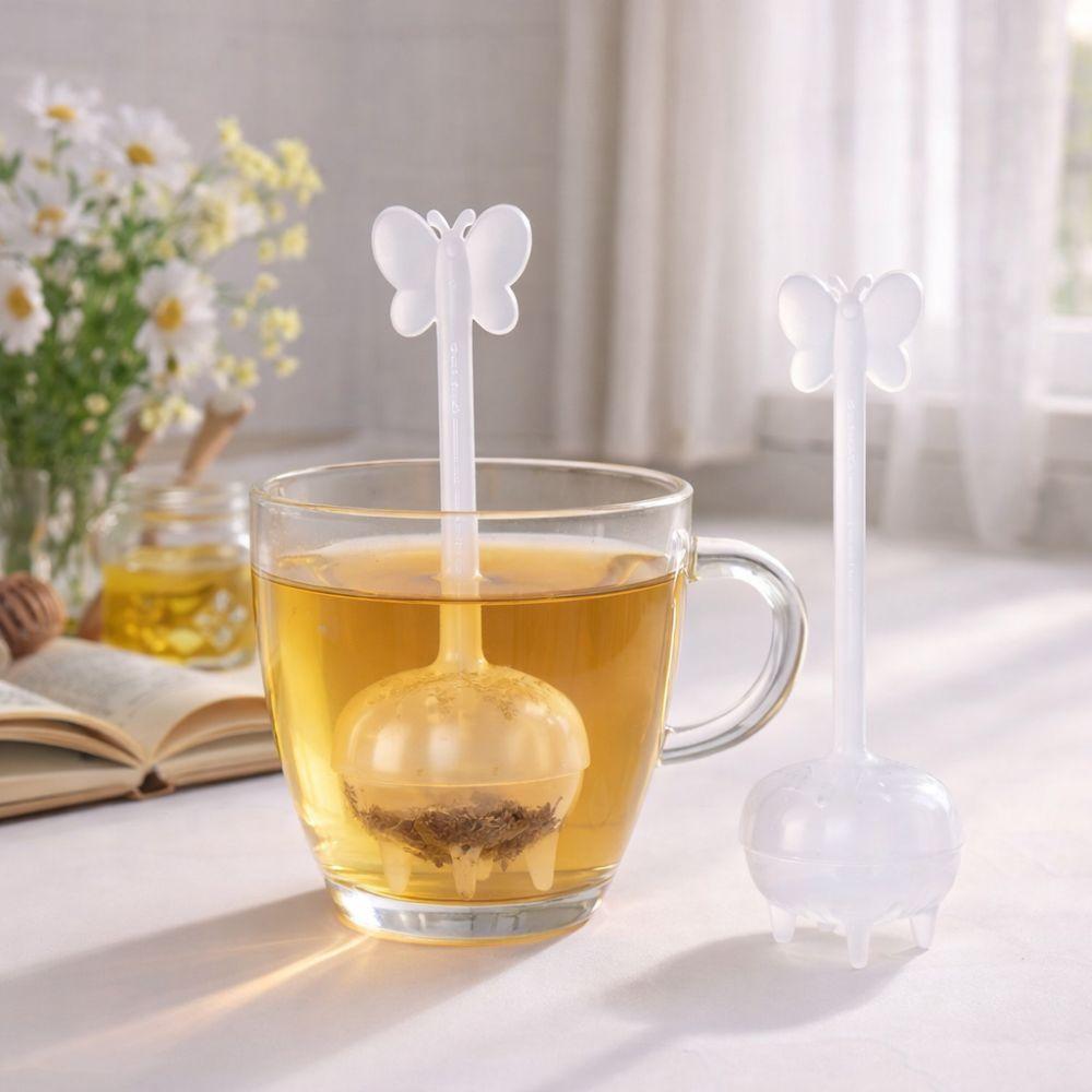 Food Grade Lemon Tea Maker Plastic Tea Infuser Stirring Tool Tea Strainer Home Office