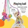 Cat Toys: Self-Entertainment Sticks with Wool Balls & Bells for Scratching, Pinching, Decompression - Safe & Engaging Playtime.