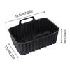 2PCS Silicone Air Fryer Liner Heat Resistant Baking Tray for Oven Microwave Rectangular Non-stick Baking Pan Kitchen Accessories