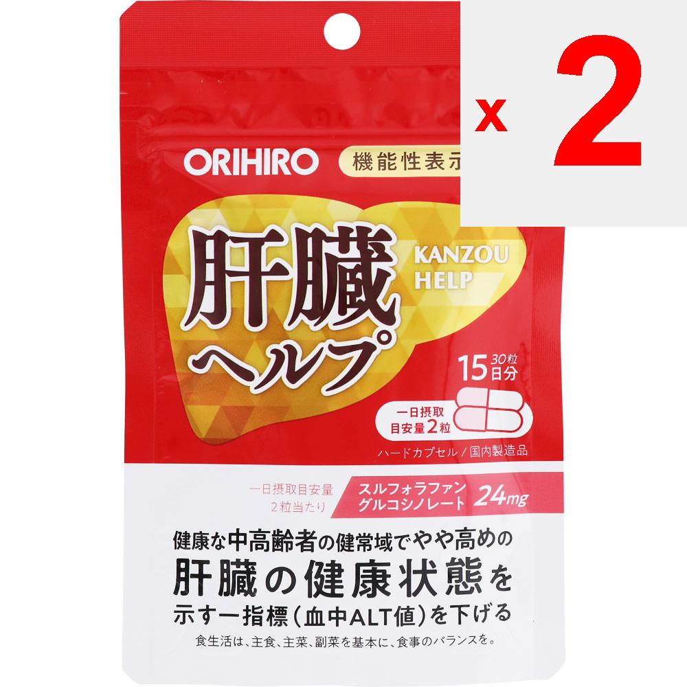 Orihiro Prandu Liver Help 30 капсул Улучшение функции печени Функциональные продукты Улучшение функции печени
