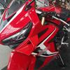 2X Motorcycle Front Fairing Winglets Side Wing Cover Red For 19-21 Honda CBR650R