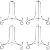 4 6 8 10 12inch Plate Stands Foldable Photo Pedestal Durable Metal Easel Rack  Bowl Picture Frame