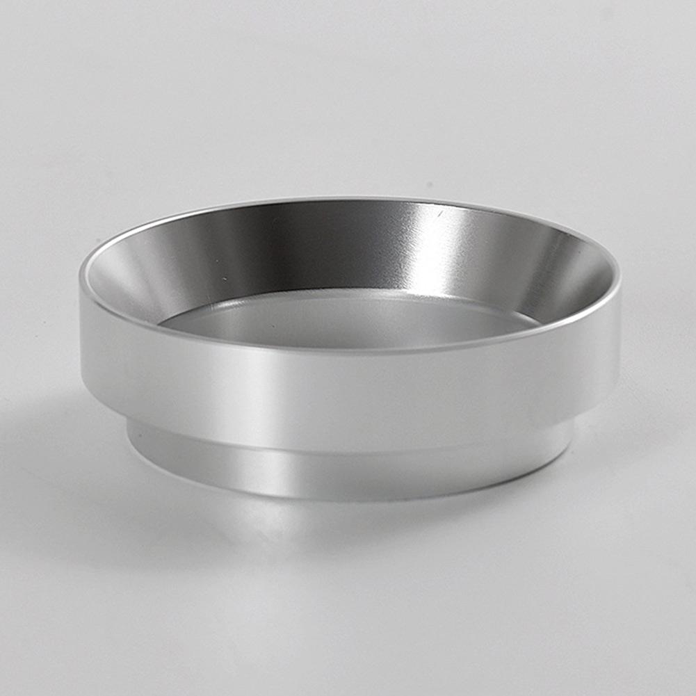 Coffee Dosing Ring 62x22mm Aluminum Material Silver Black Color