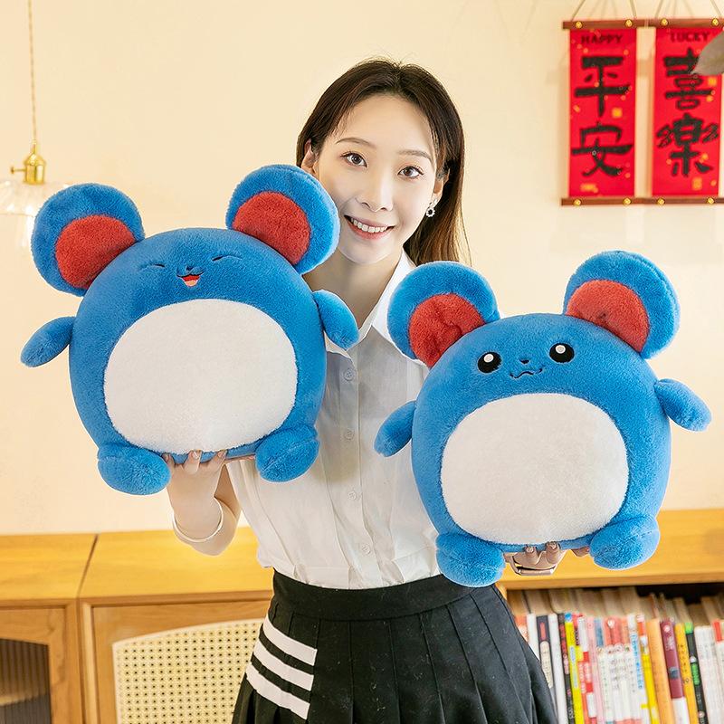 Cute Mary Lou Mouse Doll Pokémon Peripheral Plush Toy Pillow Children's Companion Doll Gift