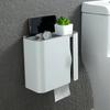 Toilet Tissue Box Toilet Toilet Paper Drawable Paper Rolls Toilet Paper Household Wall Hanging Non-perforated Waterproof Storage Rack