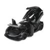 Игрушка Koenigsegg Jesko Supercar масштаба 1/32 литая модель автомобиля из сплава со звуком и светом инерционный детский игрушечный автомобиль коллекционные подарки