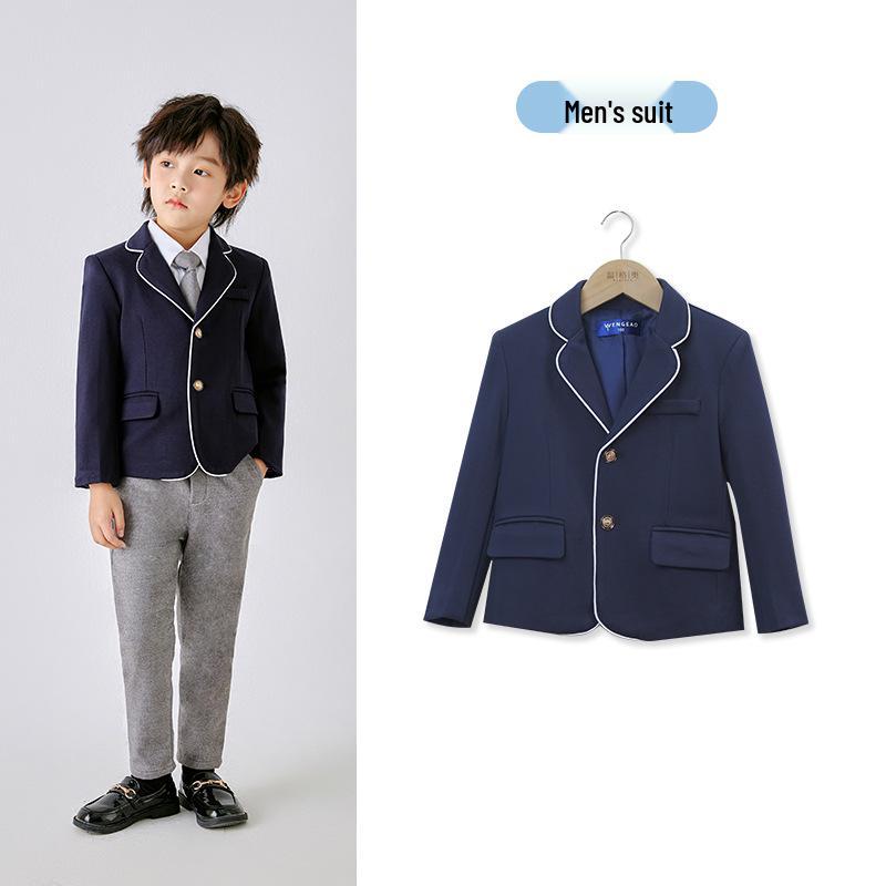 Детская спортивная одежда в британском стиле, школьная форма для детского сада и начальной школы