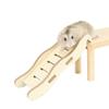 Wave Shape Wooden Hamster Ladder Decorative Hamster Suspension Bridge  for Cage