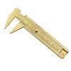 Small Brass Caliper for Precise Measurement Single or Double Scale Option