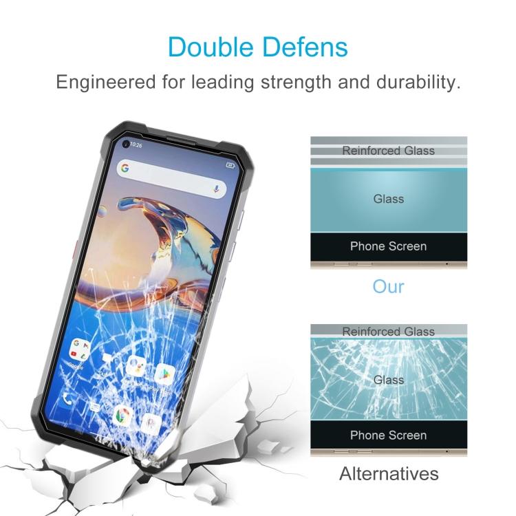 Для Unihertz Tank/ Tank 2/ Tank 3 10 шт. 0,26 мм 9H 2,5D пленка из закаленного стекла