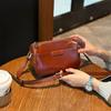 Women's Cross Bag Spring Summer Small Bag Mobile Phone All Vintage Shoulder Bag Senior Sense Cowhide Bag
