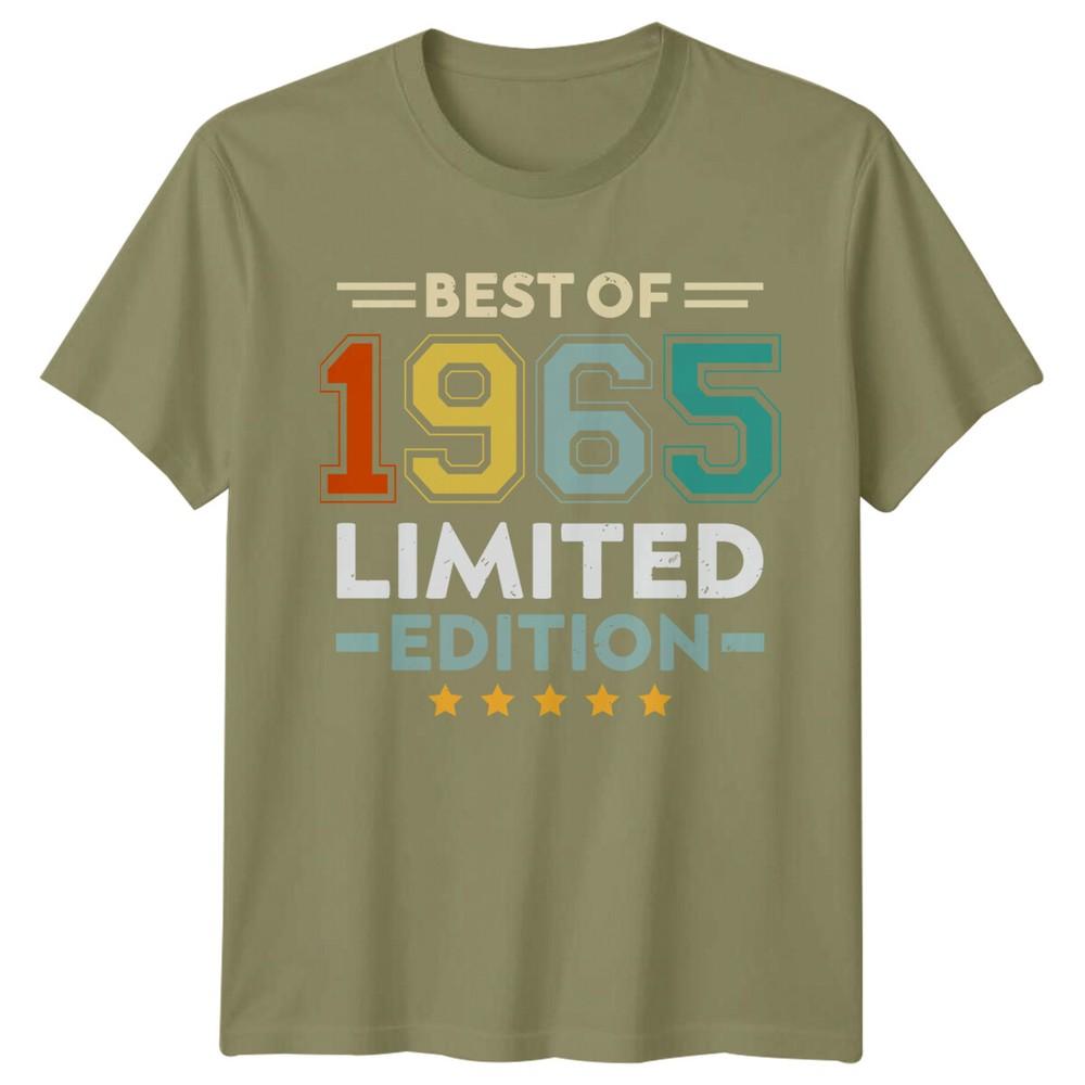 Best Of 1965 Unisexs T Shirt 61st Birthday Gift Limited Edition Tee