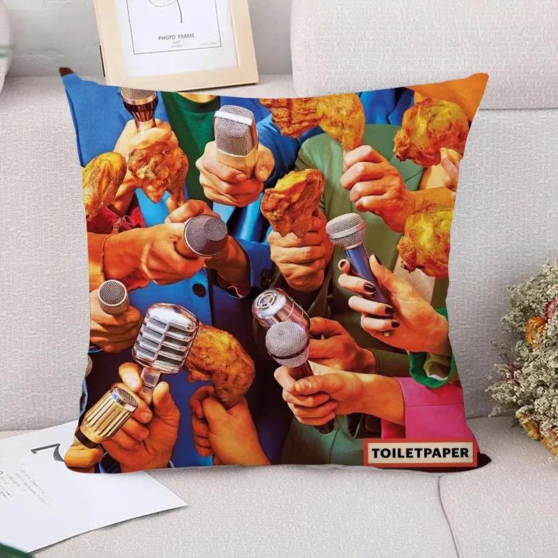 Подушки для дивана Туалетная бумага Журнал Подушка для пары Наволочки x Декоративные наволочки для подушек для кровати Наволочки Чехол