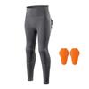 1 Womens High-Waisted Motorcycle Riding Pants With Removable Soft Knee Protectors Shaping Butt-Lifting Design Cycling