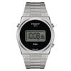 Унисекс Цифровые часы TISSOT PRX с черным циферблатом и браслетом, Модель T1374631105000 [Официальный импорт]