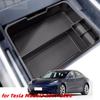 Органайзер для хранения для Tesla Model 3 2017-2024 Аксессуары Автомобильный центральный подлокотник Ящик для хранения Автомобильный контейнер Перчаточный органайзер Чехол