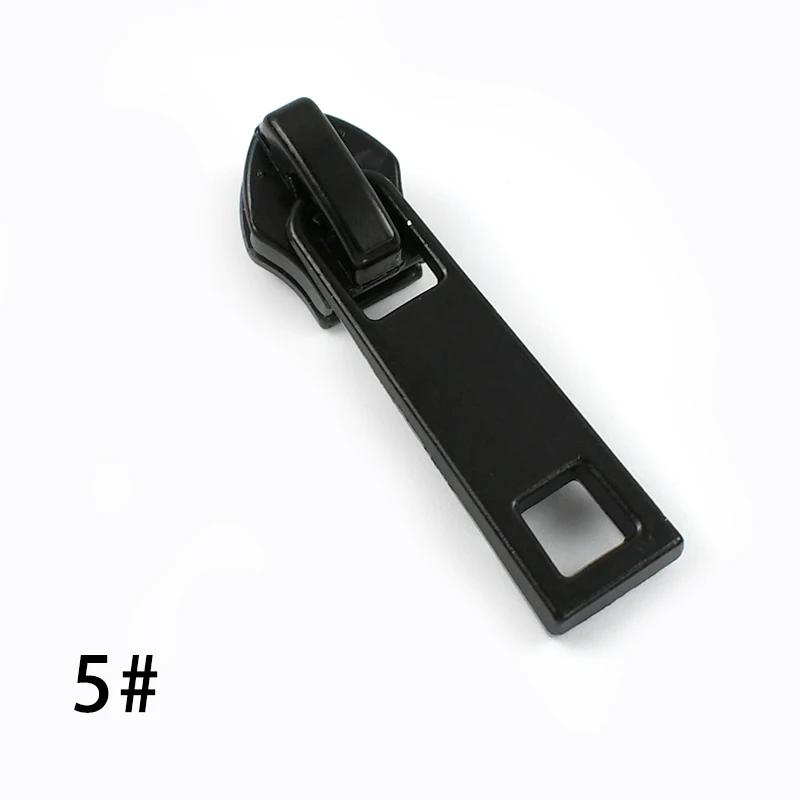 10-50 шт. 3# 5# 8# 10# Водонепроницаемые реверсивные слайдеры для нейлоновых молний, куртка, палатка, пуллер для молнии, головка, ремонт, швейные принадлежности