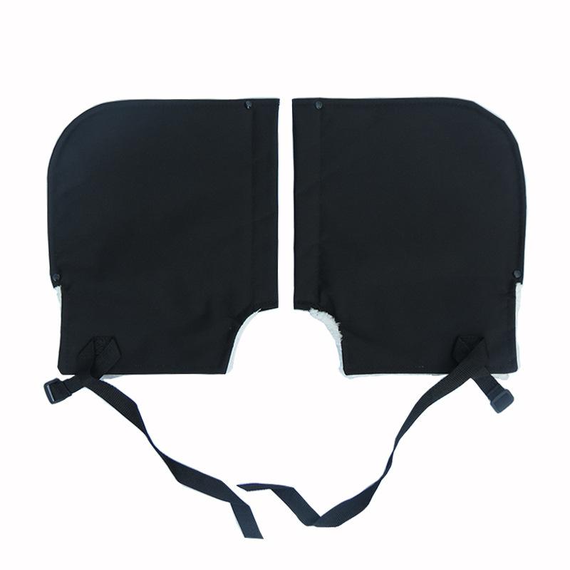 Ветрозащитные перчатки для руля мотоцикла, зимние теплые бархатные чехлы для мотоцикла, скутера, электромобиля, чехол для ручки мотоцикла