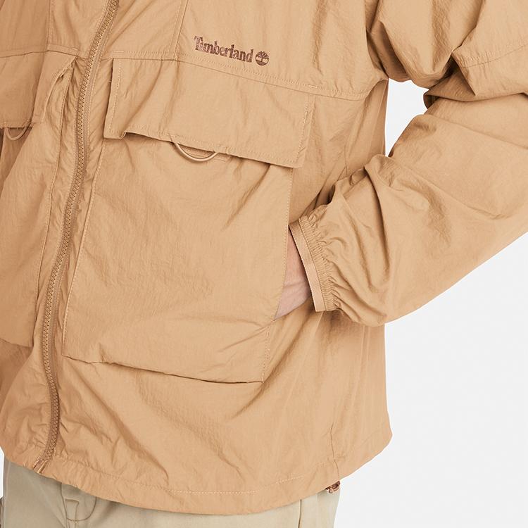 Timberland Куртка мужская водонепроницаемая с защитой от ультрафиолета, светло-пшеничная A41VF-EH3