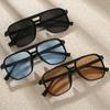 Fashion Men Classic Square Frame Sunglasses Women 's Luxury Trendy Travel Vacation Outdoor Sunshades Retro Ultralight Riding Sun Glasses