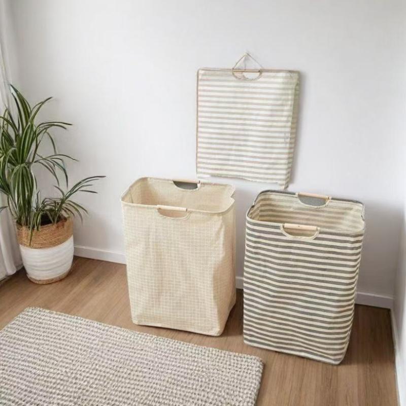 Folding Laundry Dirty Clothes Storage Bag Bathroom Storage Basket Organizer For Bathroom Home Practical Laundry Basket