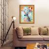 Round Rhinestone Diamond Embroidery Colorful Deer 5d Diy Diamond Painting Handicraft Cross Stitch