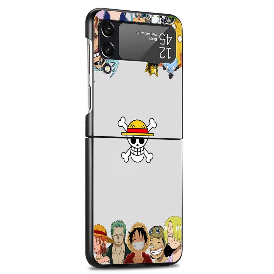 Anime One Pieces Back Cover Phone Case for Samsung Galaxy Z Flip 3 Z Flip Z Flip 5 Z FLIP 6